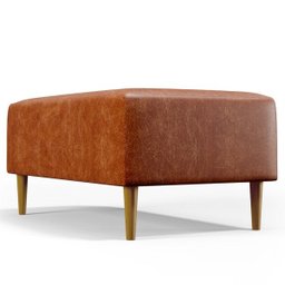 Puff Decorativo Sala de Estar Cléo W01 Pés Palito 90cm - 6