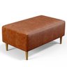 Puff Decorativo Sala de Estar Cléo W01 Pés Palito 90cm - 1