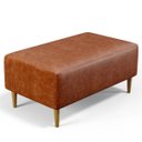 Ver imagem 1 de Puff Decorativo Sala de Estar Cléo W01 Pés Palito 90cm