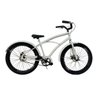 Bicicleta Beach Praiana Harley Freio Disco Pneu Flame cor:Branco - 1