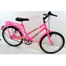 Bicicleta Feminina Infantil Poti Aro 20 Paralama E Bagageiro cor:Rosa Neon - 2