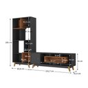 Ver imagem 3 de Estante Home para Tv até 65 Polegadas com 1 Porta Prime Yescasa