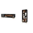 Ver imagem 4 de Estante Home para Tv até 65 Polegadas com 1 Porta Prime Yescasa