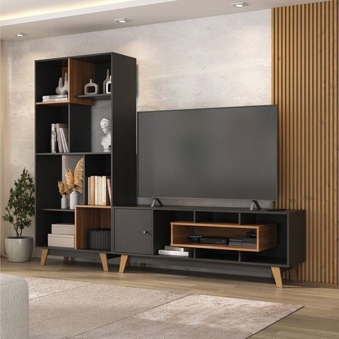 Estante Home para TV até 65 Polegadas com 1 Porta Prime Yescasa