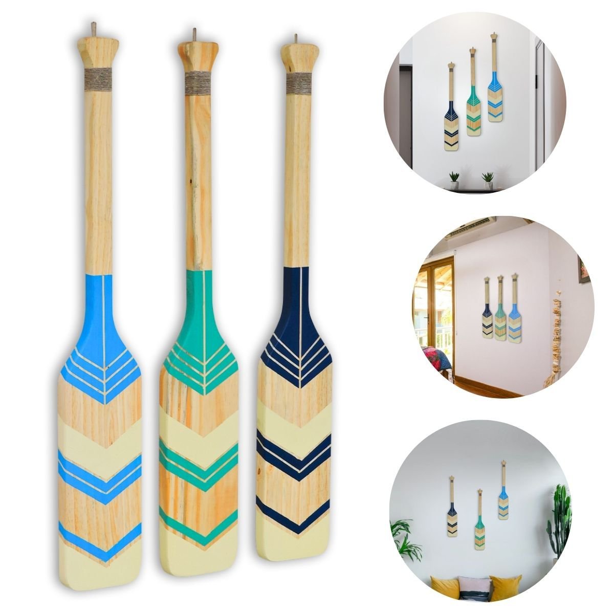 Modelo de barco de paleta de madera maciza, adornos terminados, cena de pecera, modelo de remo a mano, regalo, decoración de modelo de barco de pca Retro - AliExprs 26