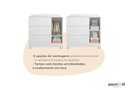 Ver mais imagens de Quarto Infantil do Bebê com Berço Cômoda Premium Infantil e Guarda Roupa Cantinho do Bebê Cor Branco
