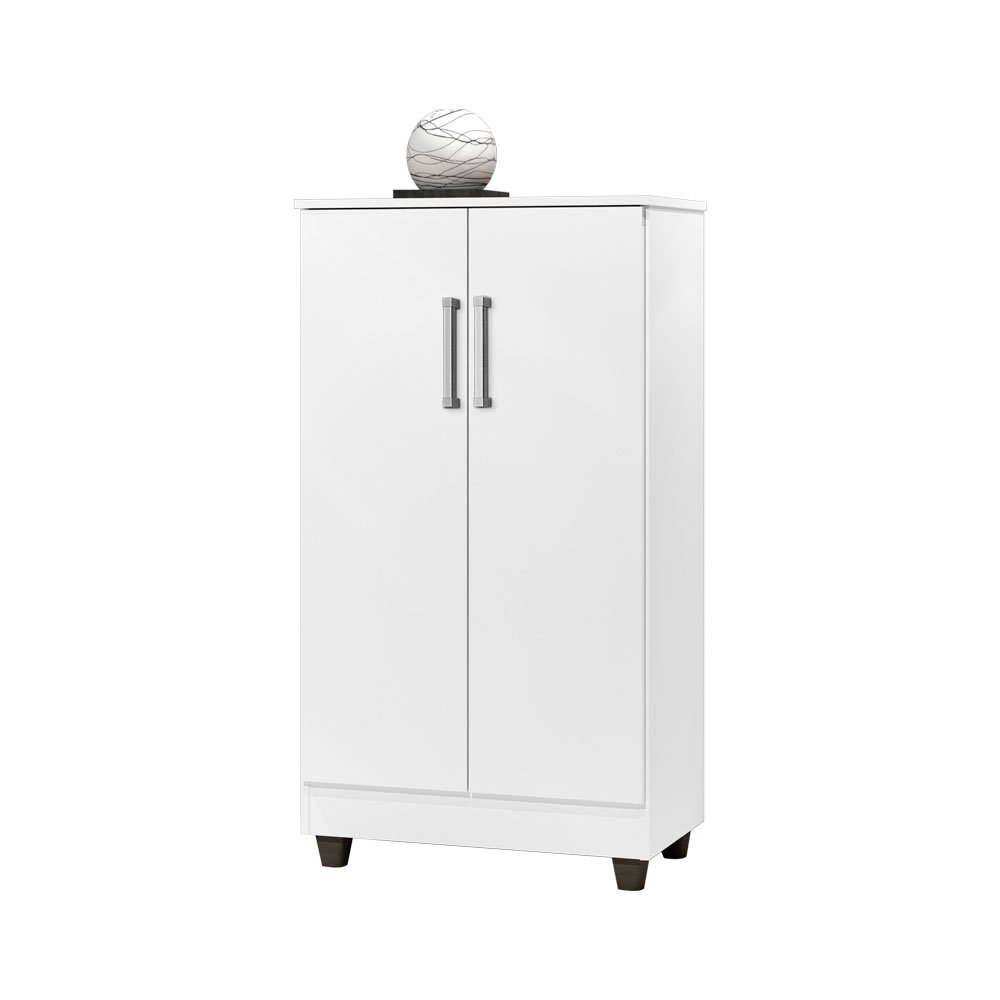 Armário Multiuso 2 Portas Smart Branco - JA - 2