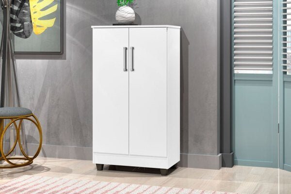 Armário Multiuso 2 Portas Smart Branco - JA - 1