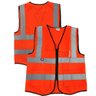 Colete Sinalizador Faixa Refletiva Blusao Fluorescente Epi Segurança Trabalho Proteçao - 1