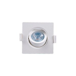Spot de LED Taschibra Alltop Mr16 Quadrado 5W Bivolt 4000K Luz Neutra