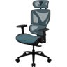 Cadeira Ergonômica Thunderx3 Xtc Chroma Azul/preto - 3