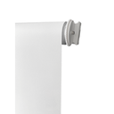 Ver imagem 3 de Persiana Rolo Blackout Branca 140 (l) X 160 (a) Cm Cortina 100% Escuro C/ Kit Instalação 1,40 X 1,60