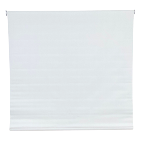 Persiana Rolo Blackout Branca 140 (l) X 160 (a) Cm Cortina 100% Escuro C/ Kit Instalação 1,40 X 1,60