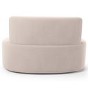 Ver imagem 7 de Sofá 2 Lugares 140cm Orgânico para Sala de Estar Living Larissa L02 Suede Bege - Lyam Decor