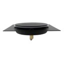 Ver imagem 3 de Ralo Inteligente Click 15x15 Veda Cheiro Preto Fosco