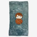 Ver imagem 3 de Almofada 2 em 1 Manta com Ziper Harry Potter