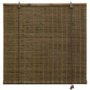 Ver imagem 1 de Persiana Rolo Bambu 80larg X 160alt Marrom