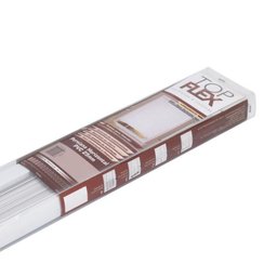Persiana Horizontal PVC 25mm BLOCK LUXO 120larg x 160alt Branca - Quarto/Sala/ Escritório/Cozinha/La - 6