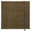 Ver imagem 3 de Persiana Rolo Bambu 120larg X 220alt Marrom