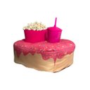 Ver imagem 2 de Almofada Porta Pipoca Solteiro Donuts:Rosa