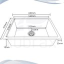 Ver imagem 6 de Cuba Gourmet Cozinha Cobre Inox 304 Com Válvula - Tubrax