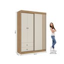 Ver imagem 3 de Guarda-roupa 3 Portas 2 Gavetas Aspen