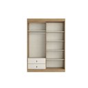 Ver imagem 4 de Guarda-roupa 3 Portas 2 Gavetas Aspen