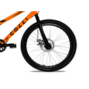 Ver imagem 4 de Bicicleta Colli Airon Aro 24 com Freio a Disco 7v Laranja
