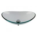 Ver imagem 2 de Cuba de Vidro Oval Vitreo 40cmx30cm com Válvula Astra