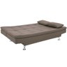 Sofá-cama 1,90 Metros Linoforte Melissa, Suede Veludo, Espuma D-33 - 4