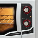 Ver imagem 2 de Forno Elétrico Gourmet Grill Bancada Branco 220v - Fischer 44l