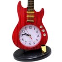 Ver imagem 3 de Relógio Decoração Mesa Estilo Guitarra Porta Caneta Vintage