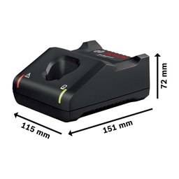 Carregador de baterias 12V Bosch GAL 12V-40 BIVOLT - 3