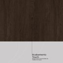 Ver imagem 5 de Guarda Roupa Solteiro 3 Portas e 1 Gaveta Prince - Ébano Touch