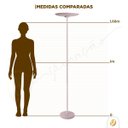 Ver imagem 7 de Coluna Dot Led Luminária de Chão Piso 3000k Algodão 12w 1,65m Alumínio Bivolt