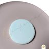 Coluna Dot Led Luminária de Chão Piso 3000k Algodão 12w 1,65m Alumínio Bivolt - 4