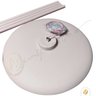 Coluna Dot Led Luminária de Chão Piso 3000k Algodão 12w 1,65m Alumínio Bivolt - 2
