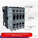 Ver imagem 5 de Contator Tripolar 12a Cwm12-10-30d02 1na Bobina 24vca Weg