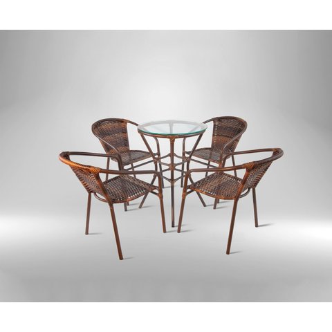 Kit 2 Cadeiras Confort Fitão