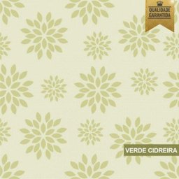 Papel de parede floral verde cidreira - 1