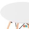 Kit infantil - Mesa Eames Junior branco + 1 cadeira Eames Junior verde - 9