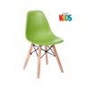 Kit infantil - Mesa Eames Junior branco + 1 cadeira Eames Junior verde - 2