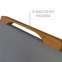 Ver imagem 7 de Conjunto Sala de Jantar 6 Lugares Mesa Barcelona e Cadeiras em Veludo Móveis Mix