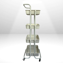 Ver imagem 4 de Prateleira Organizador Multiuso 4 Andares com Rodinhas