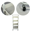 Ver imagem 2 de Prateleira Organizador Multiuso 4 Andares com Rodinhas