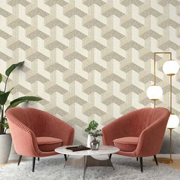 Papel de Parede 3D Ilusão de ótica 3,00x0,58m - 1