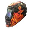 Máscara de Solda Automática Homem de Fogo New Design Titanium do Brasil - 1
