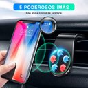 Ver imagem 3 de Suporte Magnético Veicular 360° para Celular Alta Fixação