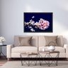 Quadros Decorativos Flor da Cerejeira Moldura Sem Vidro - Branca - 3