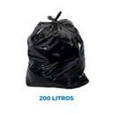 Ver imagem 3 de Saco de Lixo 200 Litros Preto Saquitel C/ 100 Unidades